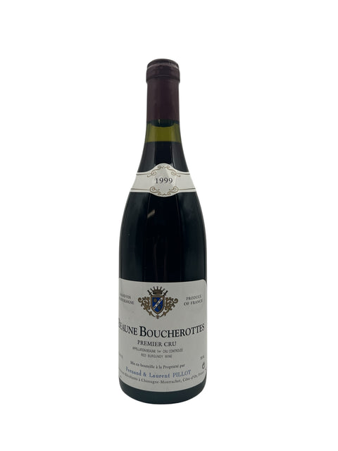 Flasche Rotwein Beaune Boucherotte 1999