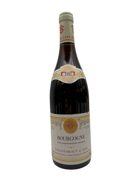 Bourgogne 1997 Flasche von Tollot-Beaut, französischer Rotwein