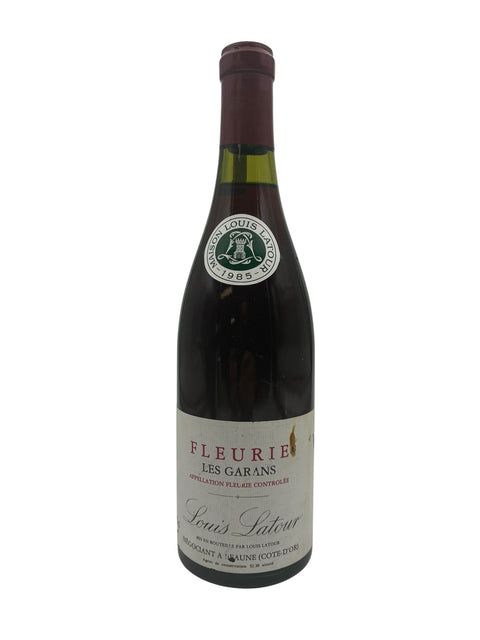 Fleurie Les Garans 1985 aus der Louis-Latour-Flasche