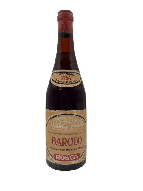 Barolo Bosca 1966 Flasche Rotwein