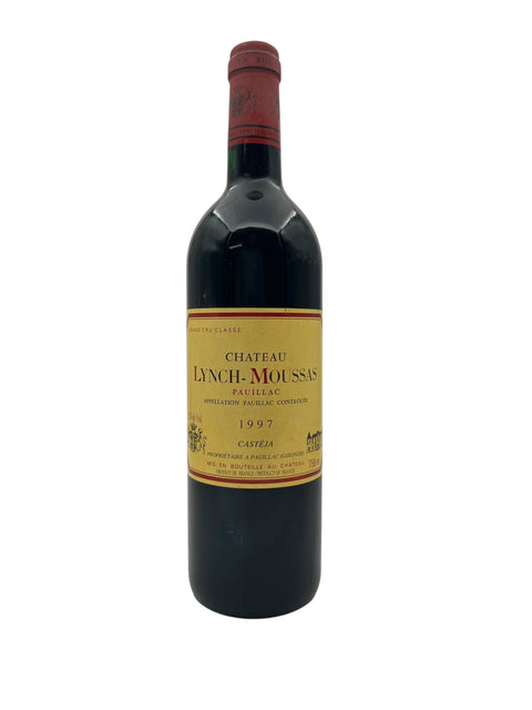 Flasche Rotwein Chateau Lynch-Moussas 1997