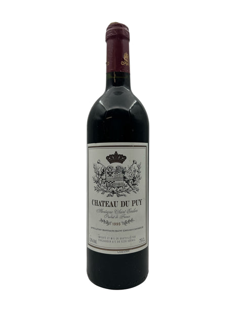 Flasche Rotwein Chateau du Puy 1995