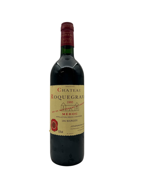 Chateau Roquegrave 1995 Rotwein aus dem Médoc in Frankreich