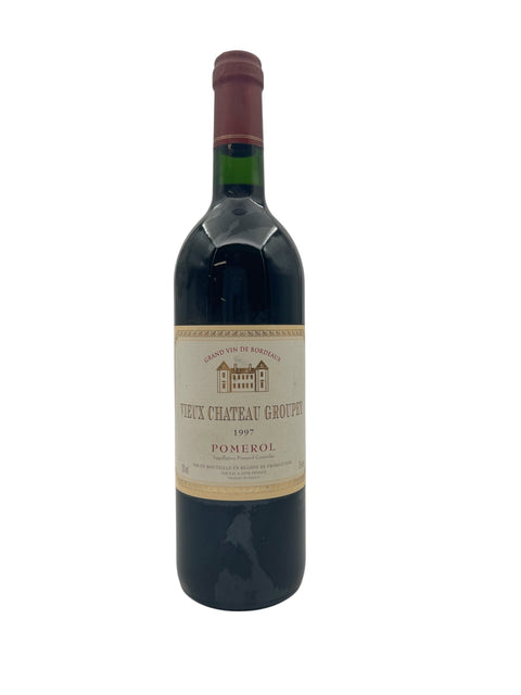 Flasche Vieux Château Grodun 1997 Pomerol Rotwein
