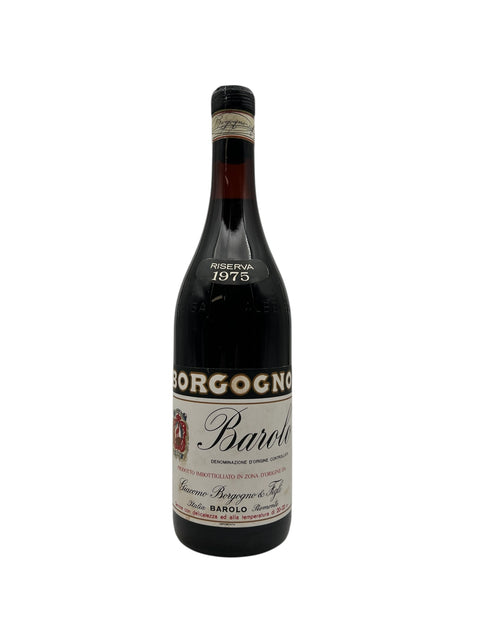 Barolo Borgogno 1978 Rotweinflasche