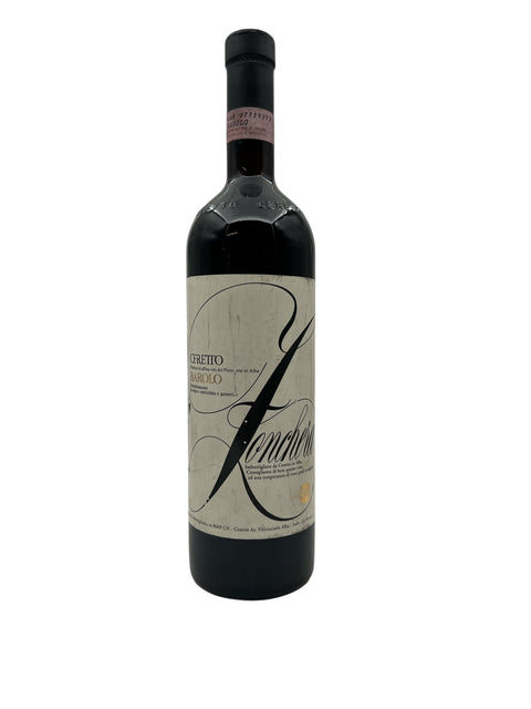 Flasche Rotwein Barolo Zonchera 1975