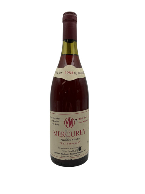 Flasche Rotwein Mercurey Yves Marceau 1983