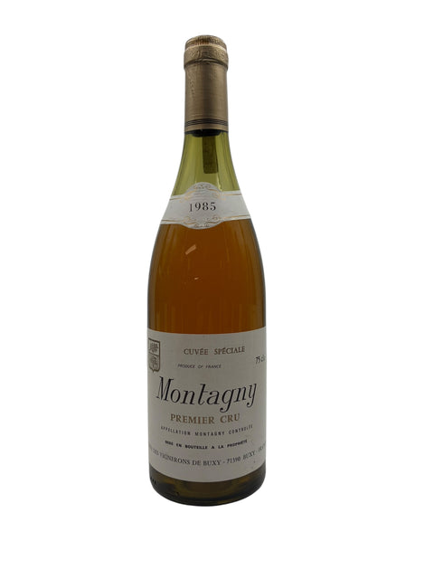 Flasche Montagny Premier Cru Vignerons de Buxy 1985