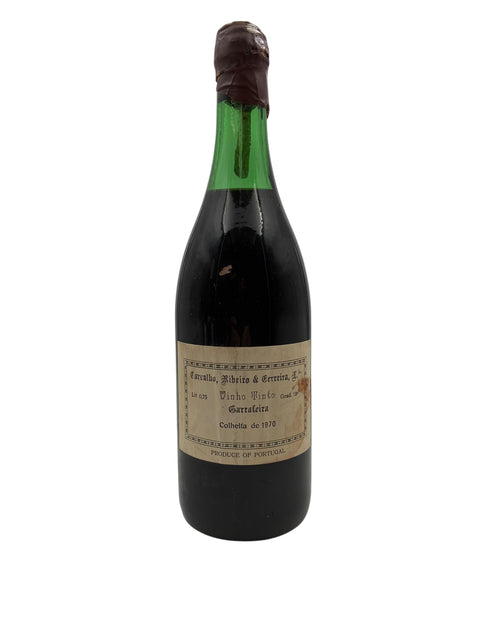 Flasche Garrafeira Carvalho Ribeiro & Ferreira aus dem Jahr 1970