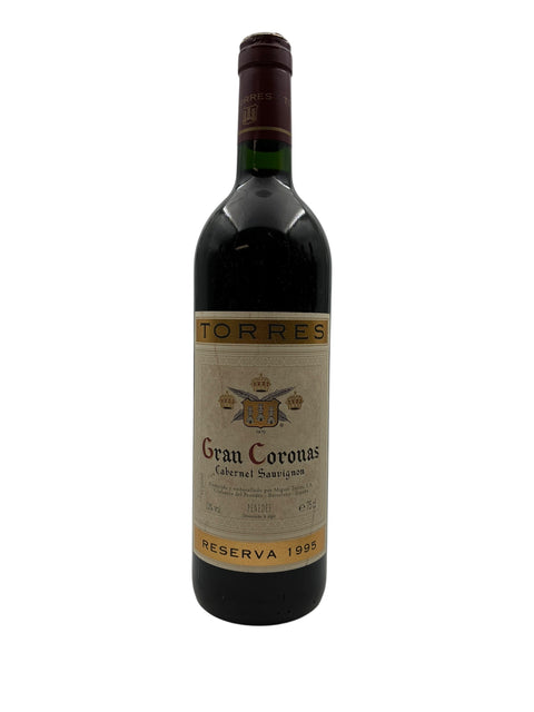 Flasche Rotwein Gran Coronas Torres 1995