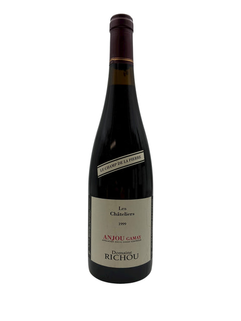 Flasche Les Châteliers Domaine Richou 1999 Anjou Gamay Rotwein