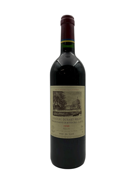Flasche Rotwein Chateau Duhart-Milon Rothschild 1998