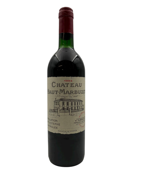 Flasche Rotwein Chateau Haut-Marbuzet 1994 aus Bordeaux