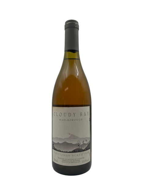 Flasche Cloudy Bay Sauvignon Blanc 1990 aus Marlborough