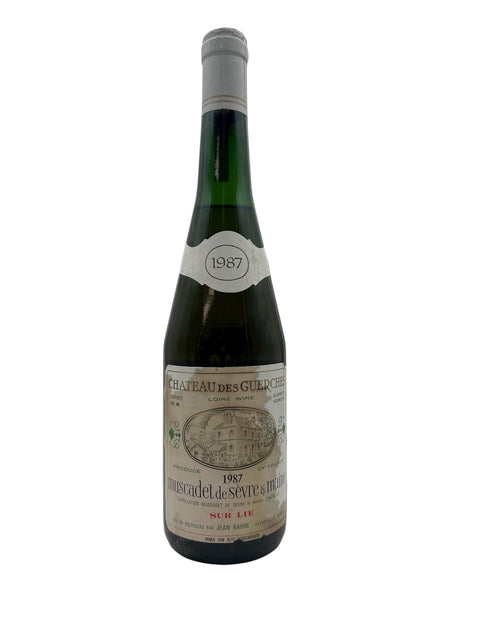 Flasche Muscadet de Sèvre et Maine Château des Guerches 1987