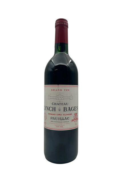 Flasche Rotwein Chateau Lynch Bakes 2012 aus Pauillac