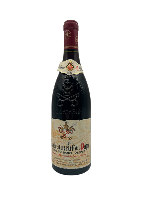 Châteauneuf-du-Pape Clos du Mont-Olivet Rotweinflasche 1998