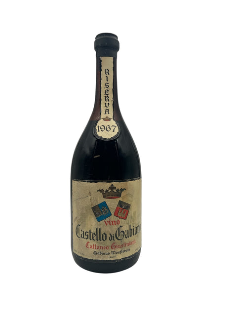 Flasche Castello di Gabbiano Vino 1967