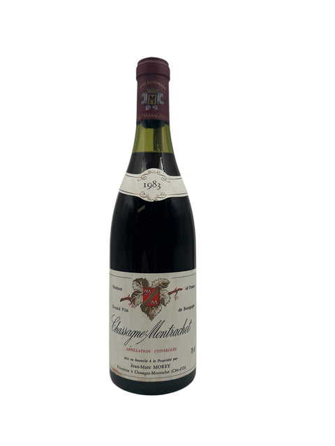 Flasche Chassagne Montrachet Jean Marc Morey 1983 Rotwein
