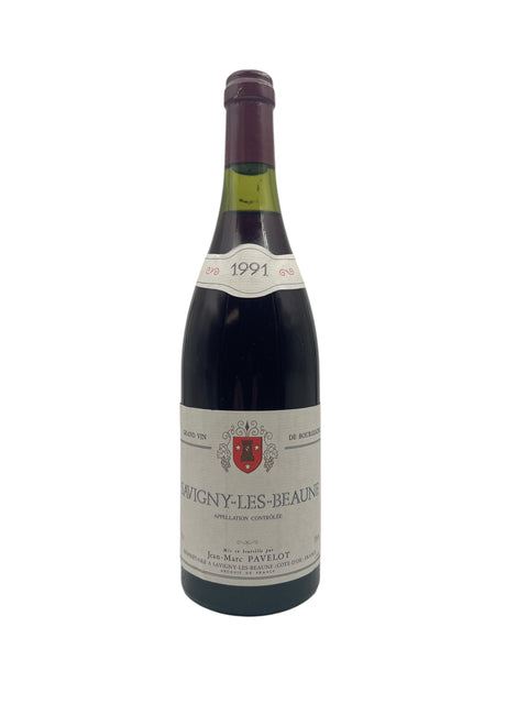 Flasche Savigny-Les-Beaune Jean-Marc Pavelot 1991 Rotwein