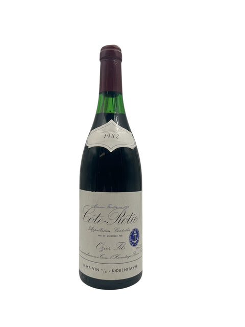 Flasche Rotwein Côte-Rôtie Ogier 1982