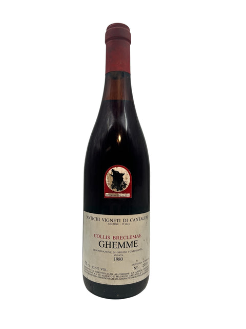 Ghemme-Rotwein von Antichi Vigneti di Cantalupo 1980, Flasche