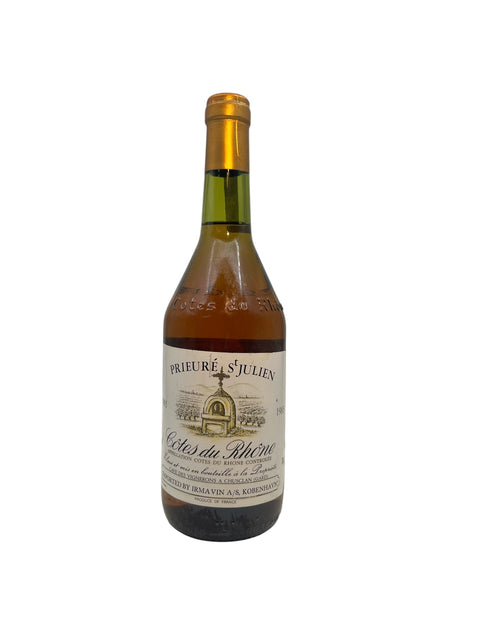 Flasche Côtes du Rhône Prieuré St. Julian 1986