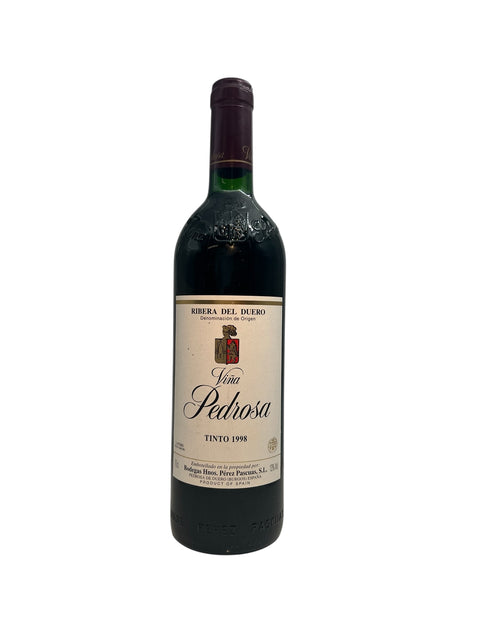 Viña Pedrosa 1998 Rotweinflasche aus Ribera del Duero