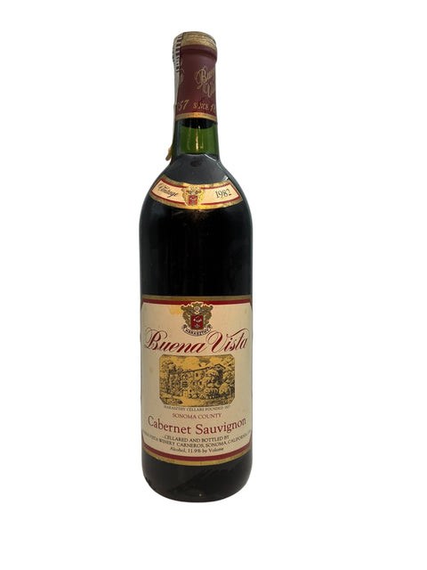 Flasche Cabernet Sauvignon Buena Vista 1982