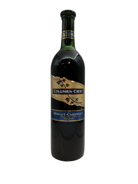 Flasche Rotwein Merlot Cabernet Columbia Crest 1997