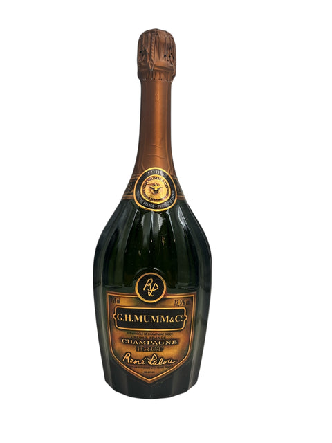 Flasche René Lalou Champagner G.H. Mumm 1985