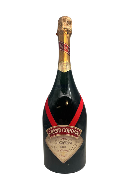 Grand Cordon Mumm 1985 Champagnerflasche
