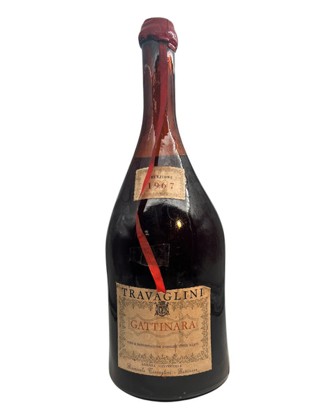 Gattinara-Rotwein aus Travaglini, Jahrgang 1967