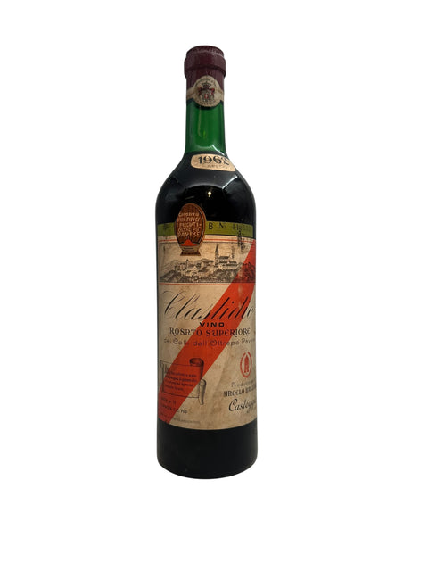 Clastidio Angelo Bologna 1962, eleganter italienischer Rotwein