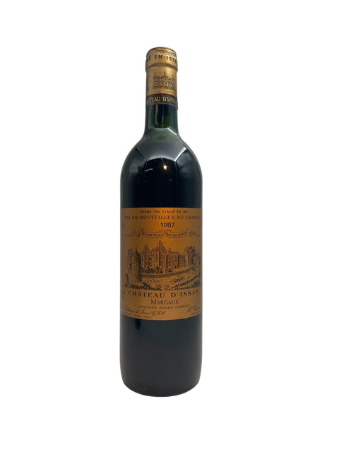 Flasche Rotwein Château d'Issan Margaux 1987