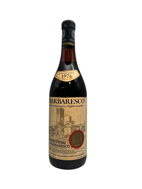 Bild einer Flasche Barbaresco Produttori del Barbaresco 1974