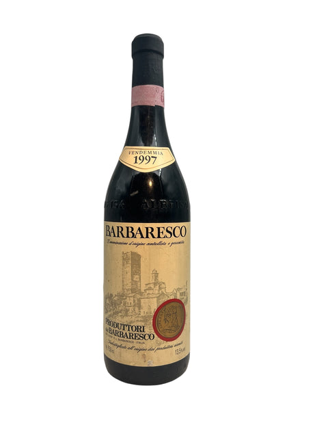 Flasche Wein Barbaresco Produttori del Barbaresco 1997