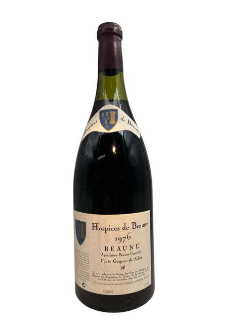 Flasche Rotwein Beaune 1976 von Hospices de Beaune