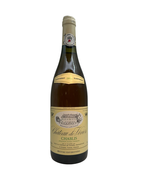 Flasche Chablis Lupe Cholet 1995 Weißwein