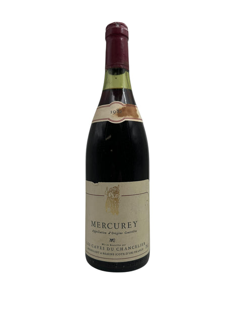Flasche Mercurey 1982 von Les Caves du Chancelier