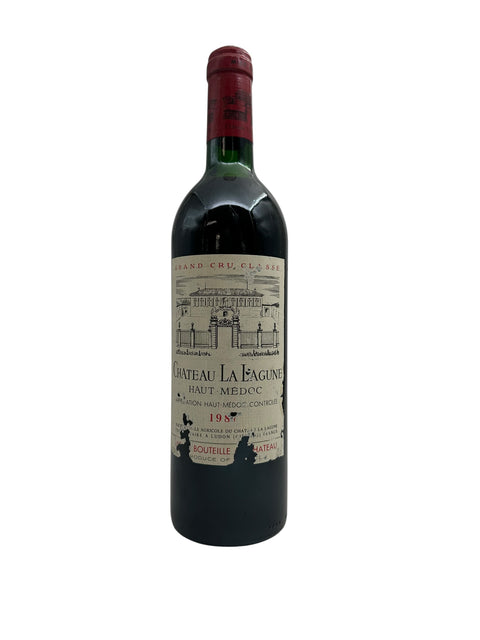 Flasche Rotwein Chateau La Lagune 1995 aus Bordeaux