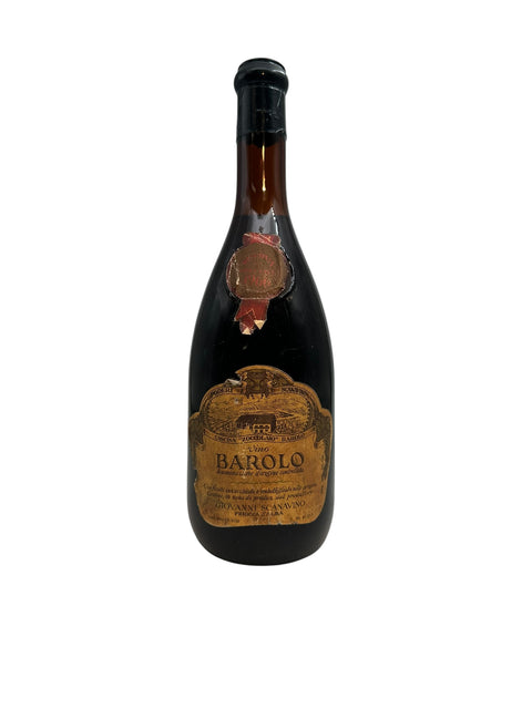 Barolo Giovanni Scanavino 1979 Flasche