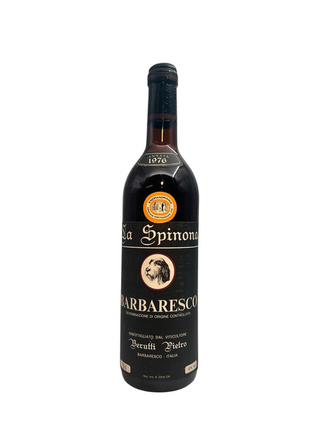 Flasche Barbaresco La Spinona Jahrgang 1976