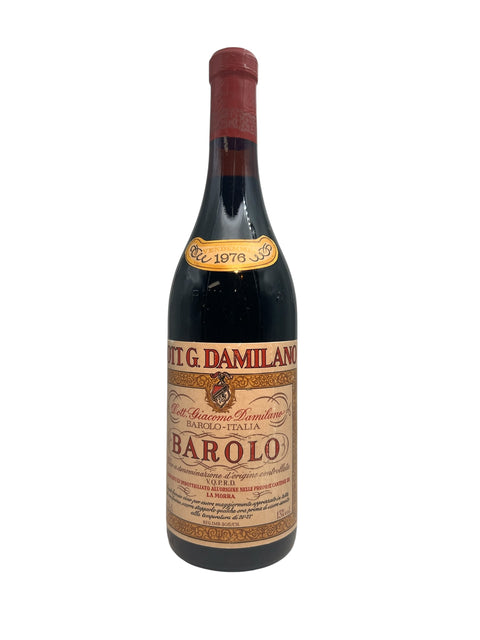 Barolo Damilano Rotweinflasche aus dem Jahr 1976