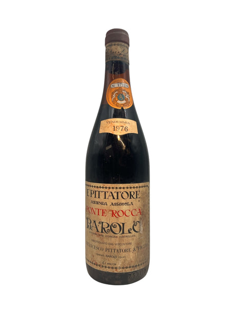 Flasche Rotwein Barolo Francesco Pittatore 1976