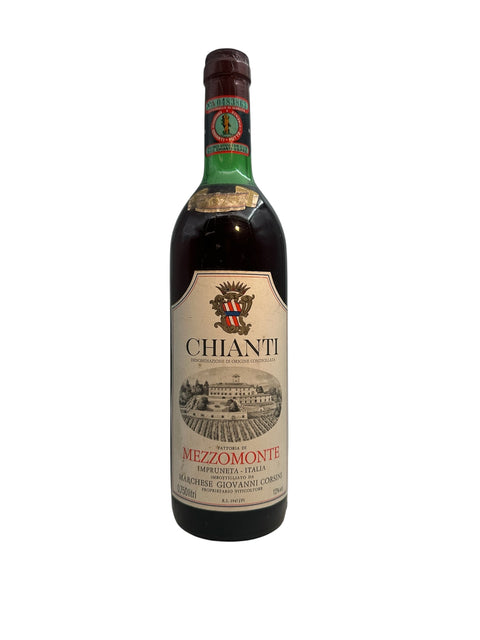 Flasche Chianti Marchese Giovanni Corsini 1967