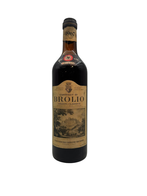 Flasche Chianti Classico Castello di Brolio 1967
