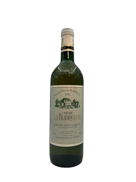 Flasche Weißwein Château La Blanquerie 1992 Entre-Deux-Mers