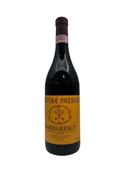 Flasche Rotwein Barbaresco Cantina Parroco 2007