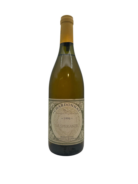 Chardonnay Le Speranze 1996 Flasche